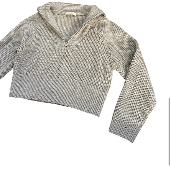 WAYF Nelle Half Zip Pullover Heather‎ Gray Sweater
Women's S Small Cozy Wear - Picture 6 of 9